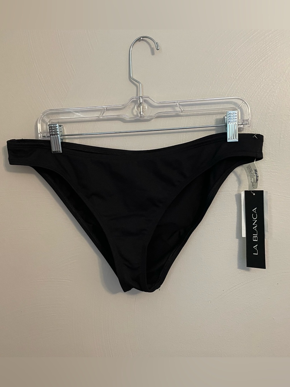 La Blanca Black Swim Bottoms Size 14 NWT